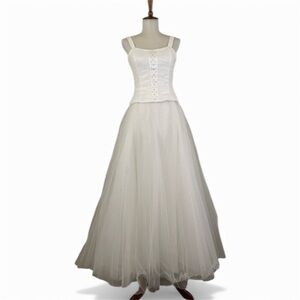 Vintage Gunne Sax Wedding Dress Women’s 2 Bridal Jessica McClintock Tulle A-Line